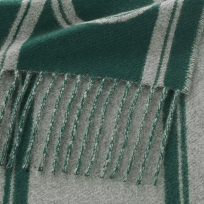 グリーン - レディス, スカーフ、ショール＆マフラー, カシミア